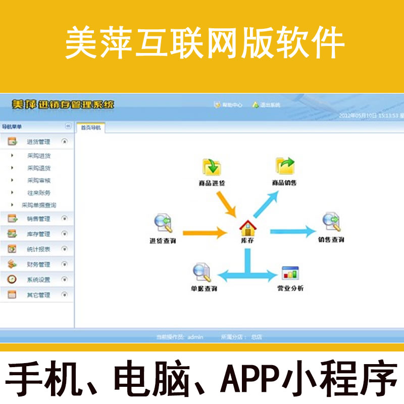 美萍商业进销存Web版2021v2.1 互联网版软件云服务器配置布署